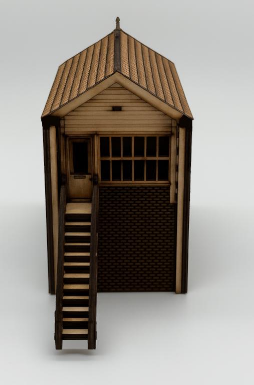 OO Gauge 1:76 Laser Cut Plywood Model Building Railway Layout Structure Kit Model Railway Scenery Accessories Railway Dioramas Layouts Build | Laser Cut Model Kit by ArcStrike Works