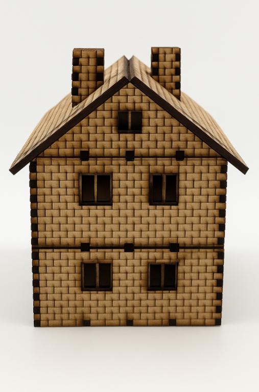 OO Gauge Fire Station Kit | 1:76 Scale Laser Cut Model Building | 3mm Plywood Flat Pack | Railway Layout Structure | DIY Kit | Laser Cut Model Kit by ArcStrike Works